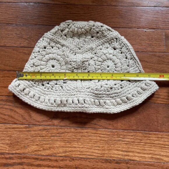 MARVES New York Handmade Crochet Bucket Hat main image 4